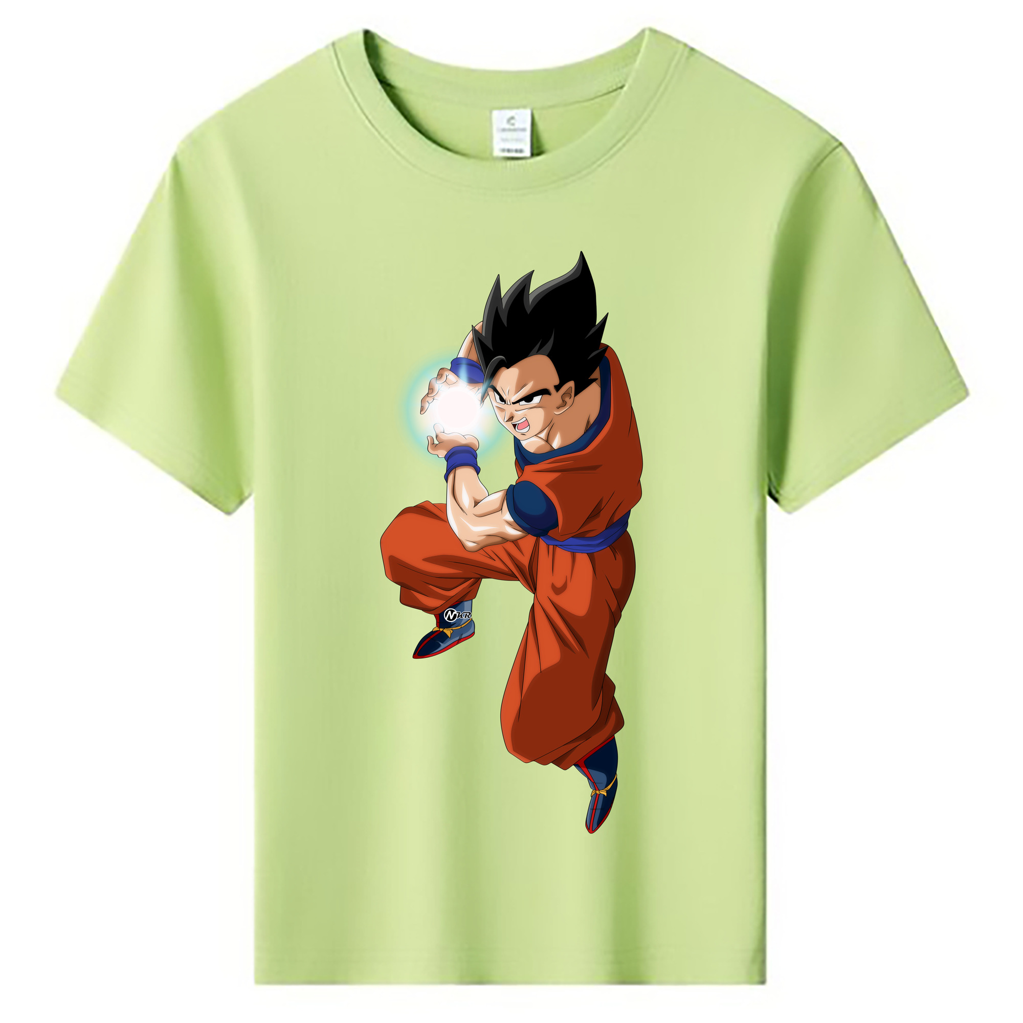 （画像用） ドラゴンボール 孫 悟飯（そんごはん）DRAGON BALL Son Gohan 綿100％キッズTシャツ（フロントプリント）